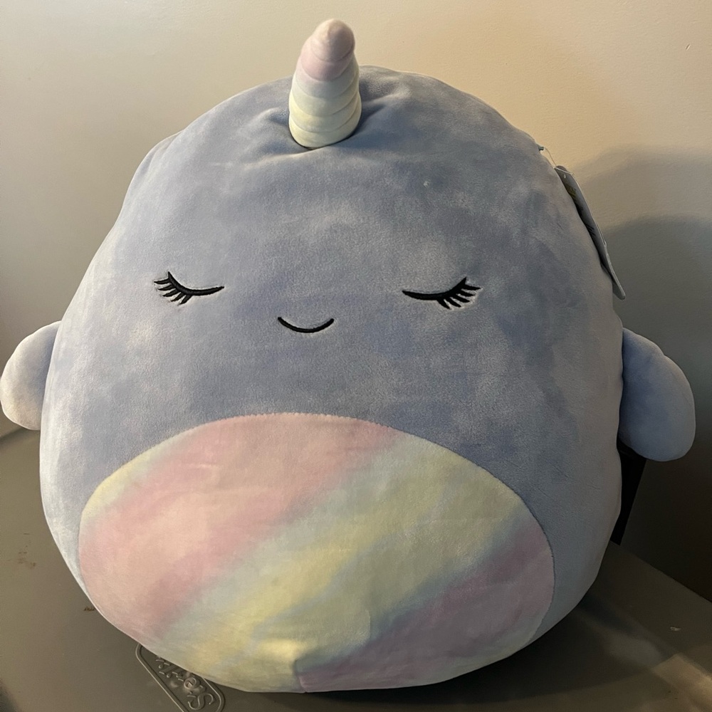 Naomi the narwhal squishmallow 16”